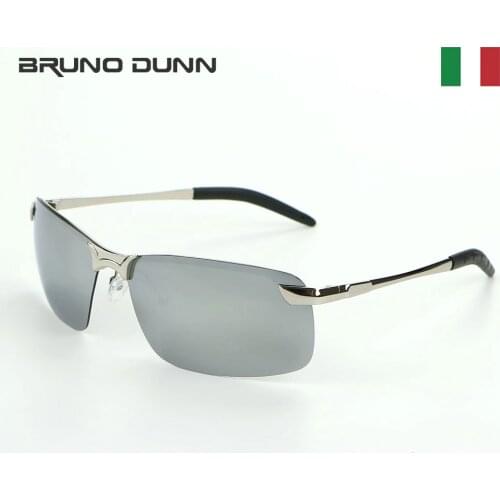 Bruno Dunn Aluminum Mirror Polarized Sunglasses Men 2018 Women Brand Designer Eyewear Sports Driving Fishing Sun Glasses 3043