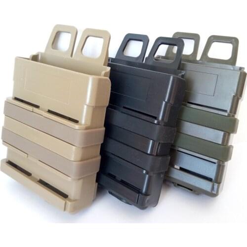 Tactical Heavy 7.62 Magazine Pouch Bag Fast Mag FOR M4 MAG Pouch Military Hunting Accessories Black Tan OD (green)