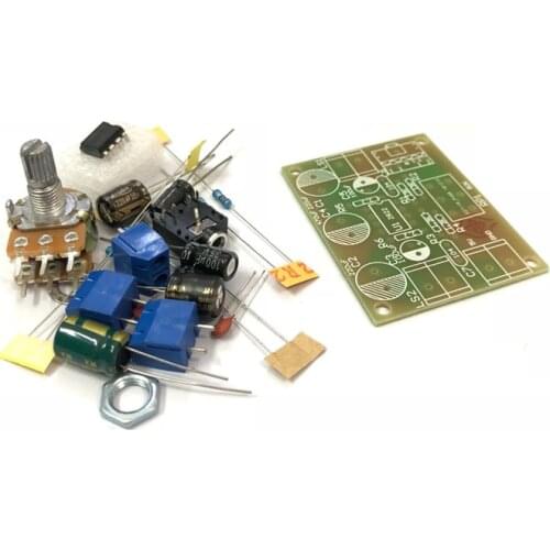 TDA2822 TDA2822M DC 5V 12V Mini 2.0 Channel 2*1W Stereo Audio Power Amplifier Board CAR Volume Control Potentiometer Module