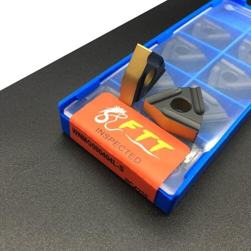 Turning Tools 10pcs WNMG080404L S PC4225 Cutting Lathe CNC tools Lathe cutter External Turning Tool Carbide Insert High Quality
