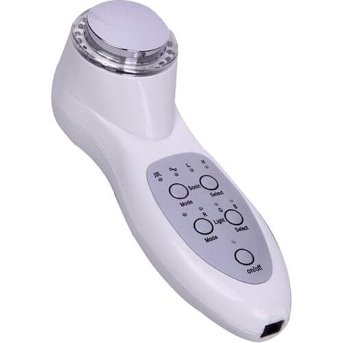 Ultrasonic Facial Device Face Skin Lifting Photon Rejuvenation ultrasound Therapy Anti aging Beauty Massager Wrinkle Remover