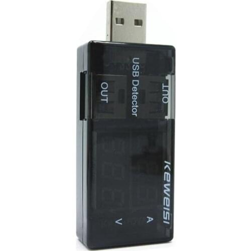 USB Current and Voltage Tester USB Voltage and Current Meter USB Two-color Meter Display