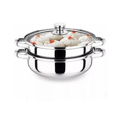 28CM Steaming Pot Stainless Steel Cooker Single-layer Double-layer Steaming Pot Three-layer Special Steaming Pot Steaming Pot