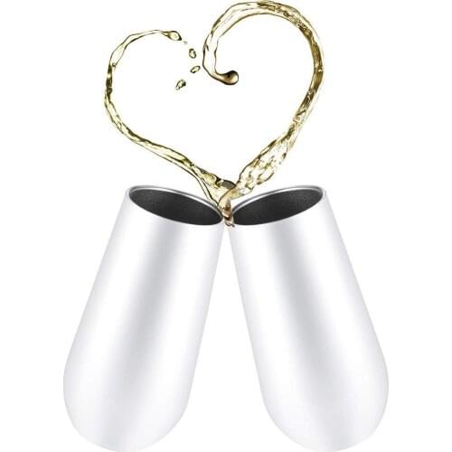 1Pc 6oz Double-Wall Stainless Steel Vacuum Insulated Cup Coffee Tea Mug Tumbler Thermoses Office Kitchen Supplies Accessories