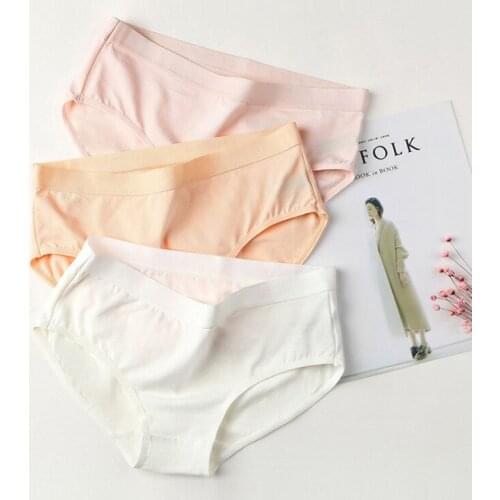 Japanese Girls Underwear Pure Cotton Womens Briefs Breathable Purified Cotton Crotch Soft and Comfortable Student Underpants