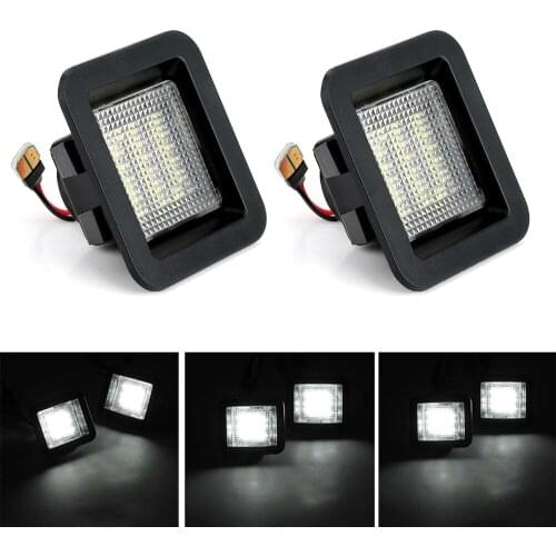2pcs LED License Plate Light Lamp 6000-6500K Replacement for Ford F1502015 to 2018 , 2017 2018 F150 Raptor