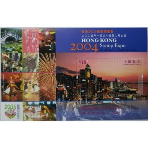 2003 Hong Kong 2004 stamp Expo tourism series No.1: Huacai Xiangjiang sheetlet， China Post Stamps Postage Collection