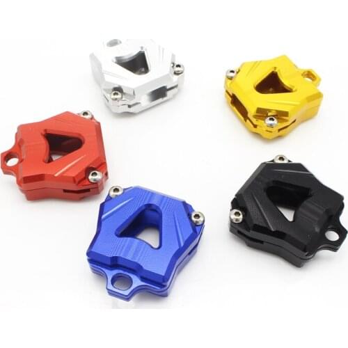 For Yamaha YZF-R1 YZF-R6 FZ1 FZ6 FAZER MT-07 MT-09 MT-03 CNC Key Cover Case Keychain decoration head Motorcycle Accessories