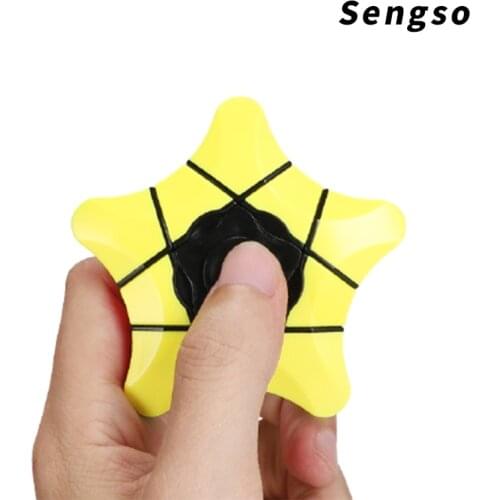 Shengshou finger star Magic Cube Puzzle Speed Cubo Magico Puzzle Educational toys children adult stickless learning funny child