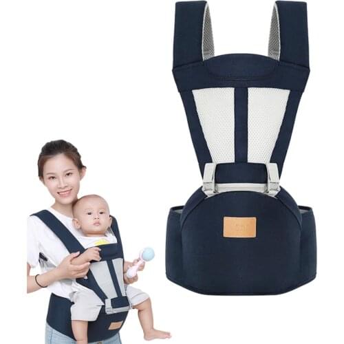 0-48 Months Ergonomic Baby Carrier Backpack With Hip Seat For Newborn Multi-function Infant Sling Wrap Waist Stool Baby Kangaroo