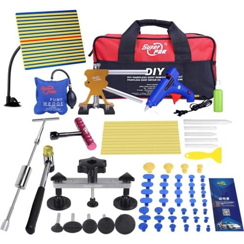 PDR Dent Removal Repair Tool kit Car Dent Remover Puller Car Body Repair Tools Kit pdr Paintless Dent Remover Tool
