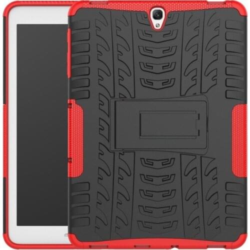 Silicon Shockproof Back Case For Samsung Galaxy Tab S3 9.7 Inch T820 T825 Stand Cover For Samsung Tab S3 9.7 SM-T820 SM-T825