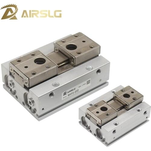 SMC Type Double acting Pneumatic cylinder Low Profile Air Gripper Series MHF2-8DR MHF2-16D1R MHF2-20D2R strong gripping force