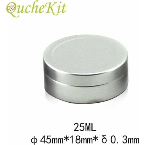 12 pcs Aluminum Cosmetic Jar Makeup Box Mini Tea Tin Jar Sealing Jar Travel Refillable Bottle Nail Art Lip Balm Spices Storage B