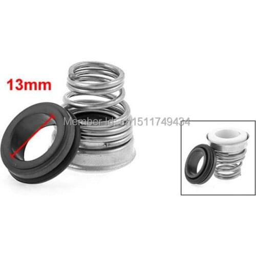 155-13 Ceramic Rotary Ring Rubber Bellows Pump Mechanical Seal 13mm 5pcs