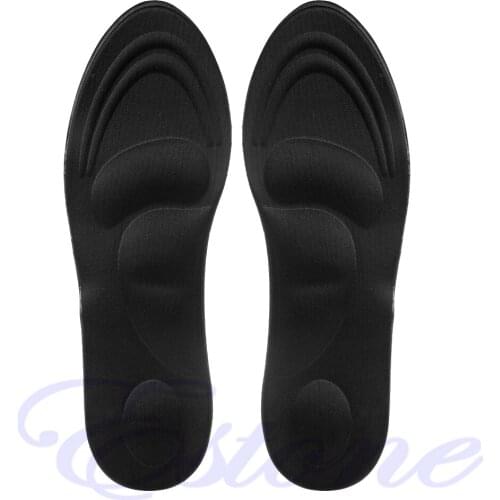2pcs 3D Sponge Soft Insole Comfort High Heel Shoe Pad Pain Relief Insert Cushion Q84C