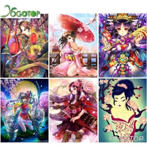 5D diamond embroidery japanese Anime girl Diy 5d diamond painting Full Drill mosaic picture of rhinestones cartoon baby YY1473