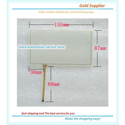 6.5 Inch Touch Screen Industrial Equipment DVD Vehicle Navigation Using 155*89 155*88 155*87 Screen