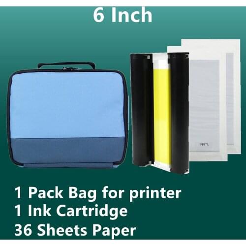 6 inch ink cartridge KP 108IN KP 36IN paper for Canon CP900 CP910 CP1000 CP1200 CP1300 printer photo cartridges