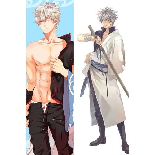 Anime Gintama sakata gintoki YGO VG Hugging Body Pillow Case 73049