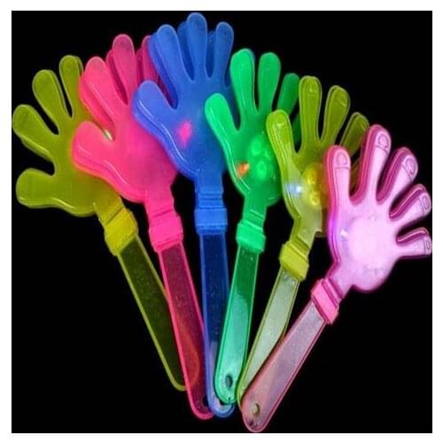 Free shipping wholesale LED Concert clap / Hand clapper with flash party favor gifts 200pcs/lot