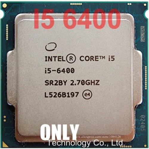Free shipping Intel Core I5-6400 i5 6400 FC-LGA14C 2.70 Ghz 6 M Processor Cache 4 LGA 1151 HD530 support memory DDR3L and