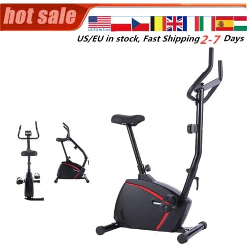 One-piece Crank Vertical Free Installation Resistance Home Gym Exercise Bike