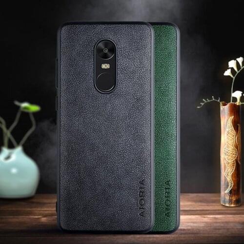 Case for Xiaomi Redmi note 4 4X case with Retro business PU leather design,TPU+PU 2in1 material