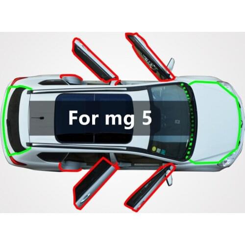 For application of mg 5 car sealing stirp