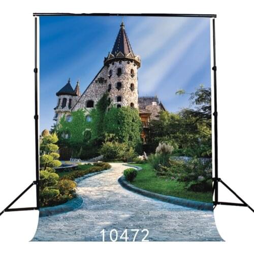 Castle Photography Backdrops Fresh and Natural Backgrounds for Photo Studio Vinyl Cloth 3D New Born Baby Photography Accessories