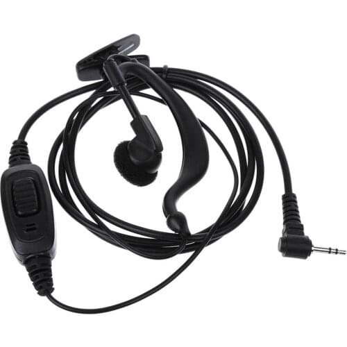 G Shape 1 pin 2.5mm Jack Earpiece PTT MIC for Motorola Walkie Talkie for Motorola Talkabout MD200TPR MH230R