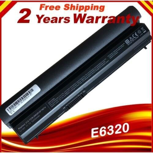 HSW New Laptop Battery For Dell Latitude E6120 E6220 E6230 E6320 E6330 E6320 XFR E6430s Series 09K6P 0F7W7V 11HYV 3W2YX 5X317