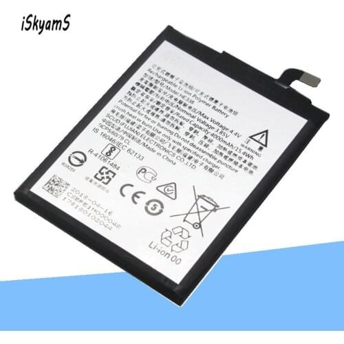 ISkyamS 1x HE338 HE 338 4000mAh /15.4Wh Replacement Battery For Nokia 2 For nokia2 Batteries Bateria