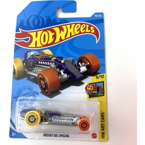Hot Wheels 1:64 ROCKET OIL SPECIAL Edition Metal Diecast Model Cars Kids Toys Gift