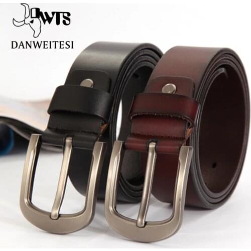 [DWTS]Men belt Belts for men High quality belts Large length Classic design Luxury Simplicity Fashion Jeans Pin buckle