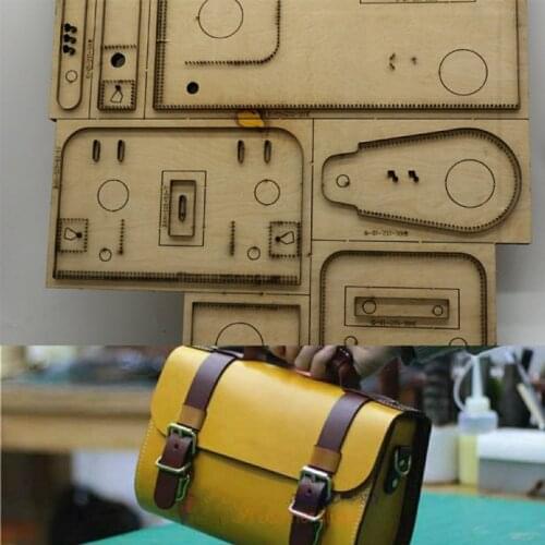 New Japan Steel Blade Handbag Leather Cutting Die Metal Die Cutter Leather Cut Mold Crafts Kraft Punch Tool 250x180x105mm