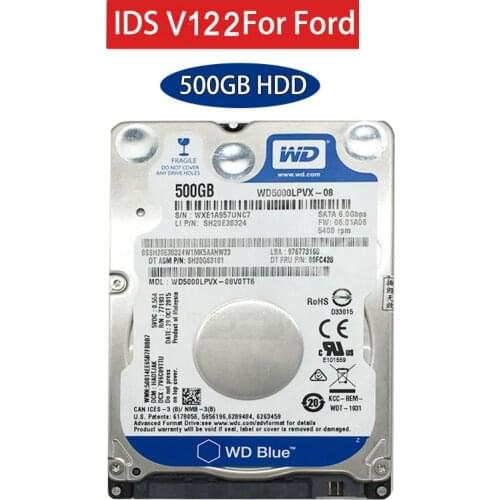 Software HDD IDS V119 for Ford VCM II