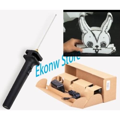 2017 New 100-240V/6V 15W Craft Hot Knife Styrofoam Cutter 10CM With Pen Power Adaptor