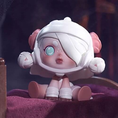 Original POPMART Skullpanda Dense Forest Castle Series Blind Box Toys Doll Random One Cute Anime Figure Gift Free Shipping