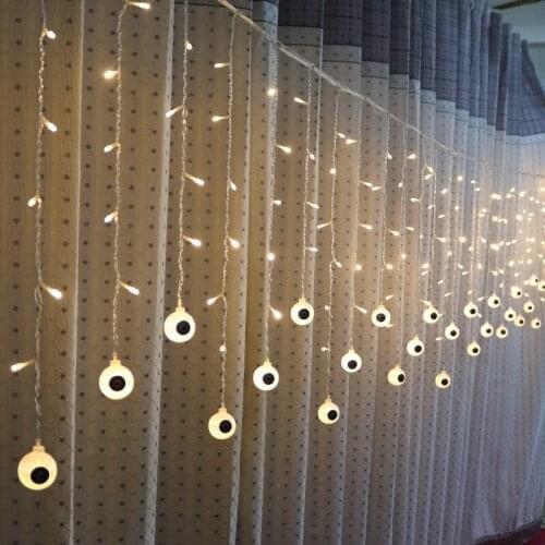 2018 LED ghosteyes Strip Light Holiday Lighting for Festival Halloween Decoration String Lamp Nightlights