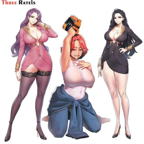 Three Ratels F458 Lemonade Omega For Last Origin Car Stickers Anime Decal Decoration For Bmw e90 Waterproof Anti Scratch Film