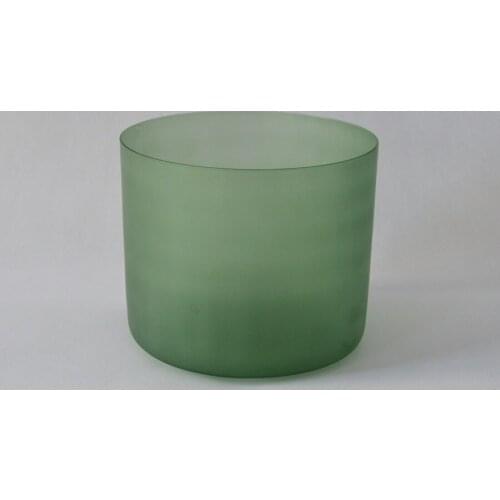 HF 9 inches C Note iGreen Quartz Crystal Singing Bowl Customizable Colorful