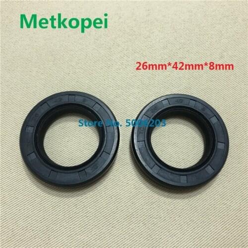 Motorcycle scooter ATV high quality 26*42*8 mm 26x42x8mm oil seal with spring for seal spare parts