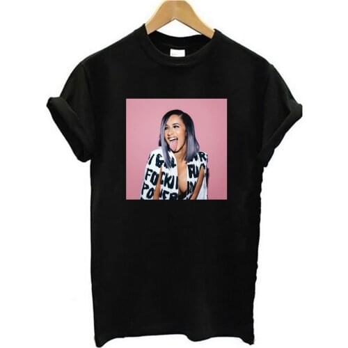 Cardi B Bodak Yellow Unisex T Shirt Festival Trendy Hip Hop Fashion Fleek T-shirt Short Sleeve Fashion T Shirt