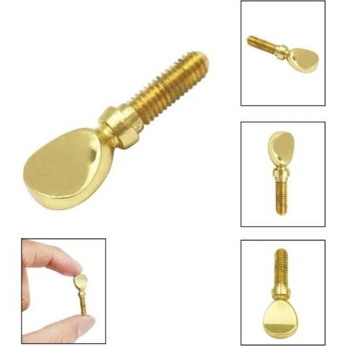 10 pcs Gold Saxophone Neck Screw Sax Accessories Copper Woodwind Instrument Repair Tool