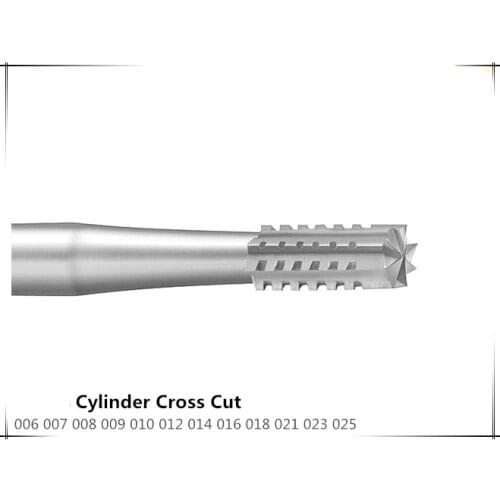 6 PC/Lot Jewelry cylinder Cross Cut Burring Grinding Tools Diagonal Teeth Nose Tungsten Vanadium Tools Fpr Enlarging Hole