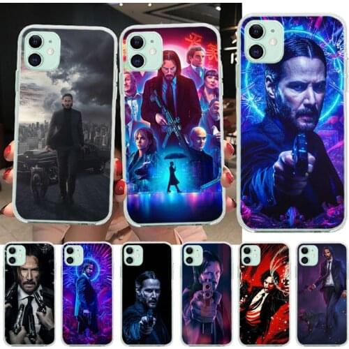 John Wick Phone Case For iphone 12 11 Pro Max Mini XS Max 8 7 6 6S Plus X 5S SE 2020 XR Cover