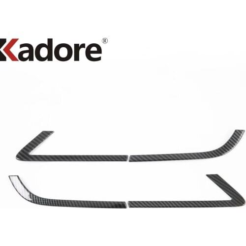 For Hyundai Tucson 2019 2020 ABS Chrome Car Styling Rear Tail Fog Reflector Light Lamp Strip Moudling Cover Trim Accessories