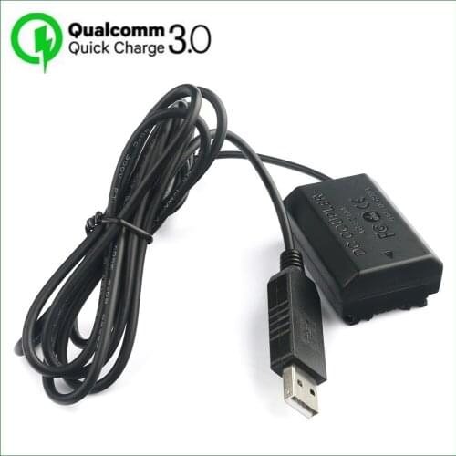 NP-FZ100 NP FZ100 NPFZ100 Dummy Battery AC-FZ100 DC Coupler for Sony a6600 a7C A7M3 A7RM3 A7RM4 A7SM3 a9 A9M2 ILCE-7SM3 ILCE-9