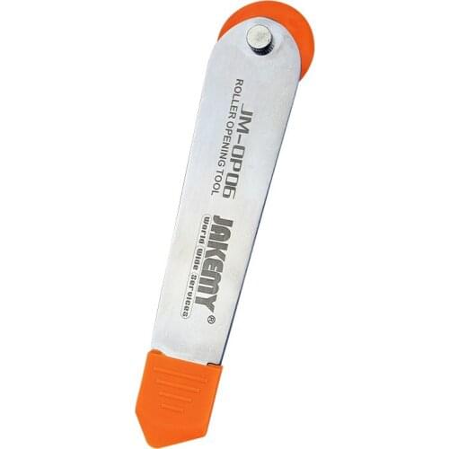 JAKEMY JM-OP06 Professional Safe Mini Roller Opening Tool Stainless Strong POM DIY Pry Tool for Tablet Phone Pad Disassemble